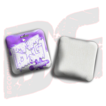 Load image into Gallery viewer, BG Multiple Bag Models - &quot;Drip&quot; - 4&quot; ACL Mini Stamped Cornhole Bags- Set of 4 Bags