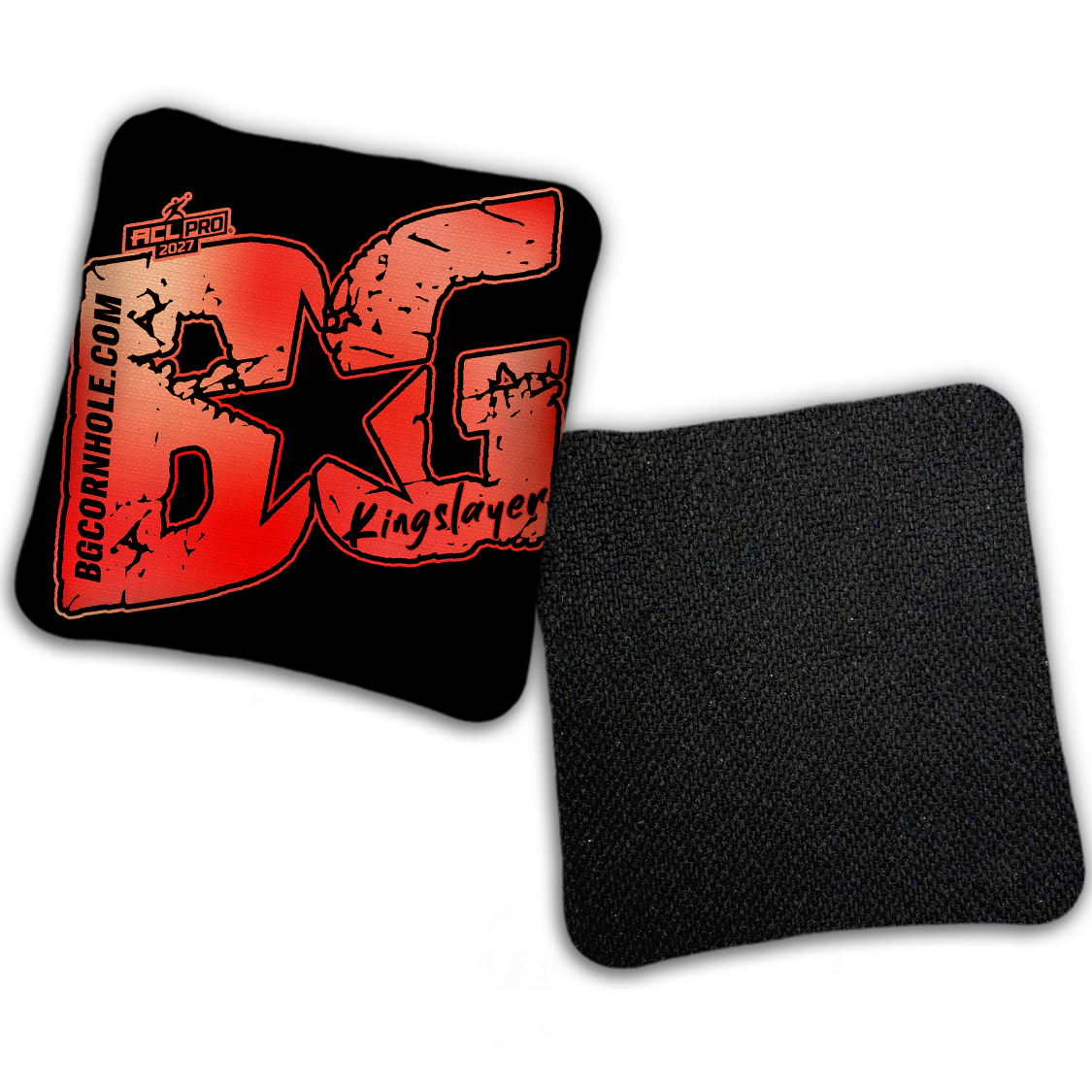 2027 BG Multiple Bag Models "BLACKOUT" - ACL Pro Stamped Cornhole Bags - SET OF 4 BAGS