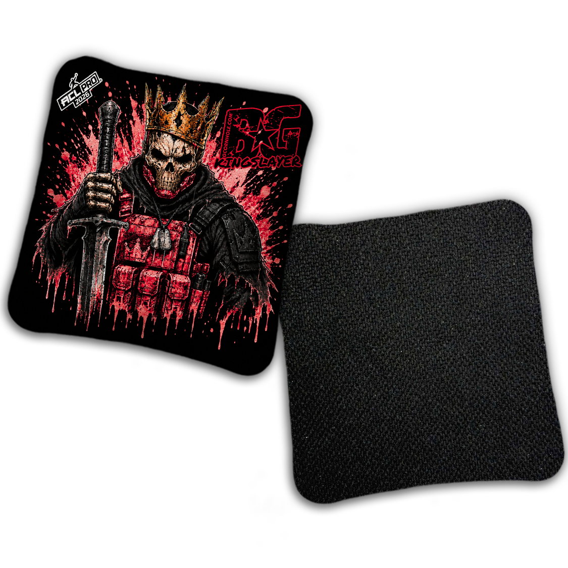 2026 BG Multiple Bag Types "Warzone" - ACL Pro Stamped Cornhole Bags - SET OF 4 BAGS