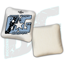 Load image into Gallery viewer, 2026 BG Multiple Bag Models  - "Madden Franco” - ACL Pro Stamped Cornhole Bags - SET OF 4 BAGS