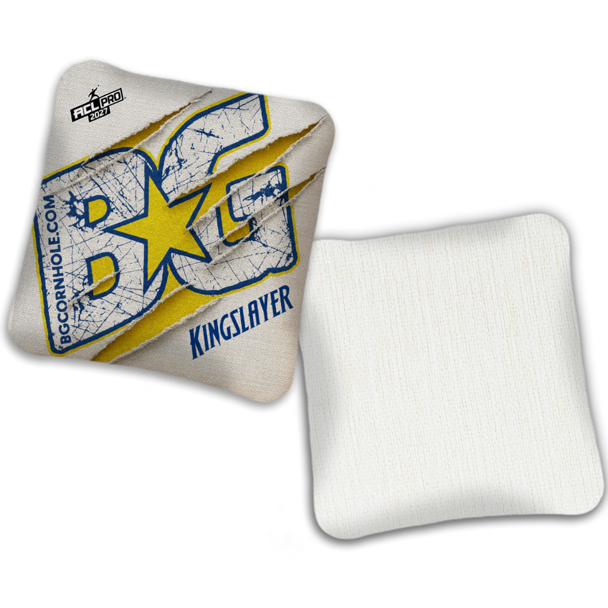 2027 ACL - BG Multiple Bag Models "Triple Crown Heros” Collab - ACL Pro Stamped Cornhole Bags - SET OF 4 BAGS