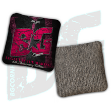 Load image into Gallery viewer, 6th Anniversary Edition 2026 BG Multiple Bag Models "Legacy In The Making" - ACL Pro Stamped Cornhole Bags - SET OF 4 BAGS