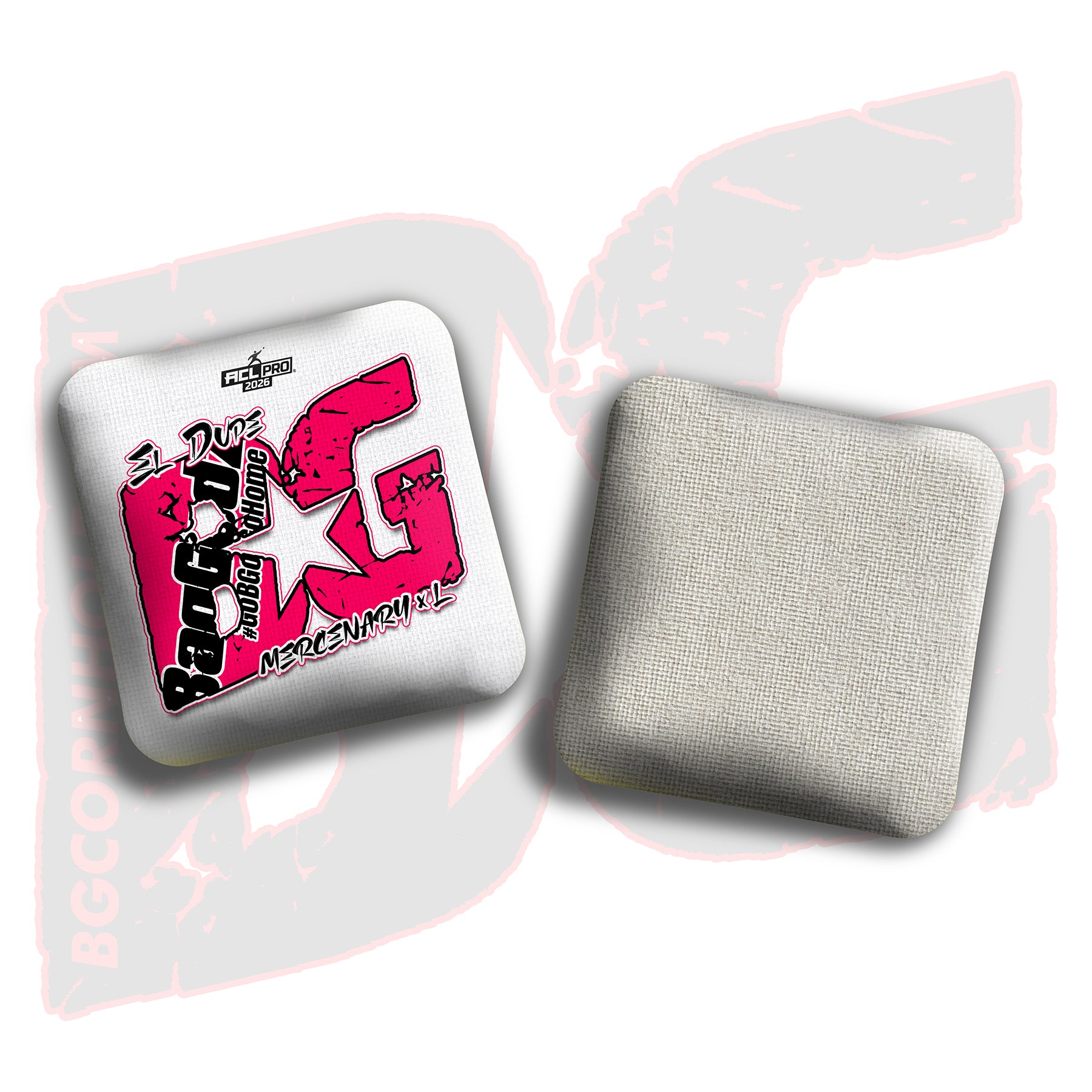 2026 BG Multiple Bag Models  - "Logan Dupler” - ACL Pro Stamped Cornhole Bags - SET OF 4 BAGS