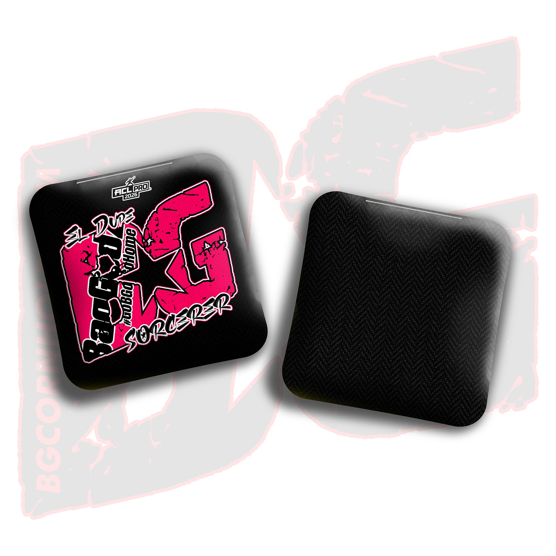 2026 BG Multiple Bag Models  - "Logan Dupler” - ACL Pro Stamped Cornhole Bags - SET OF 4 BAGS