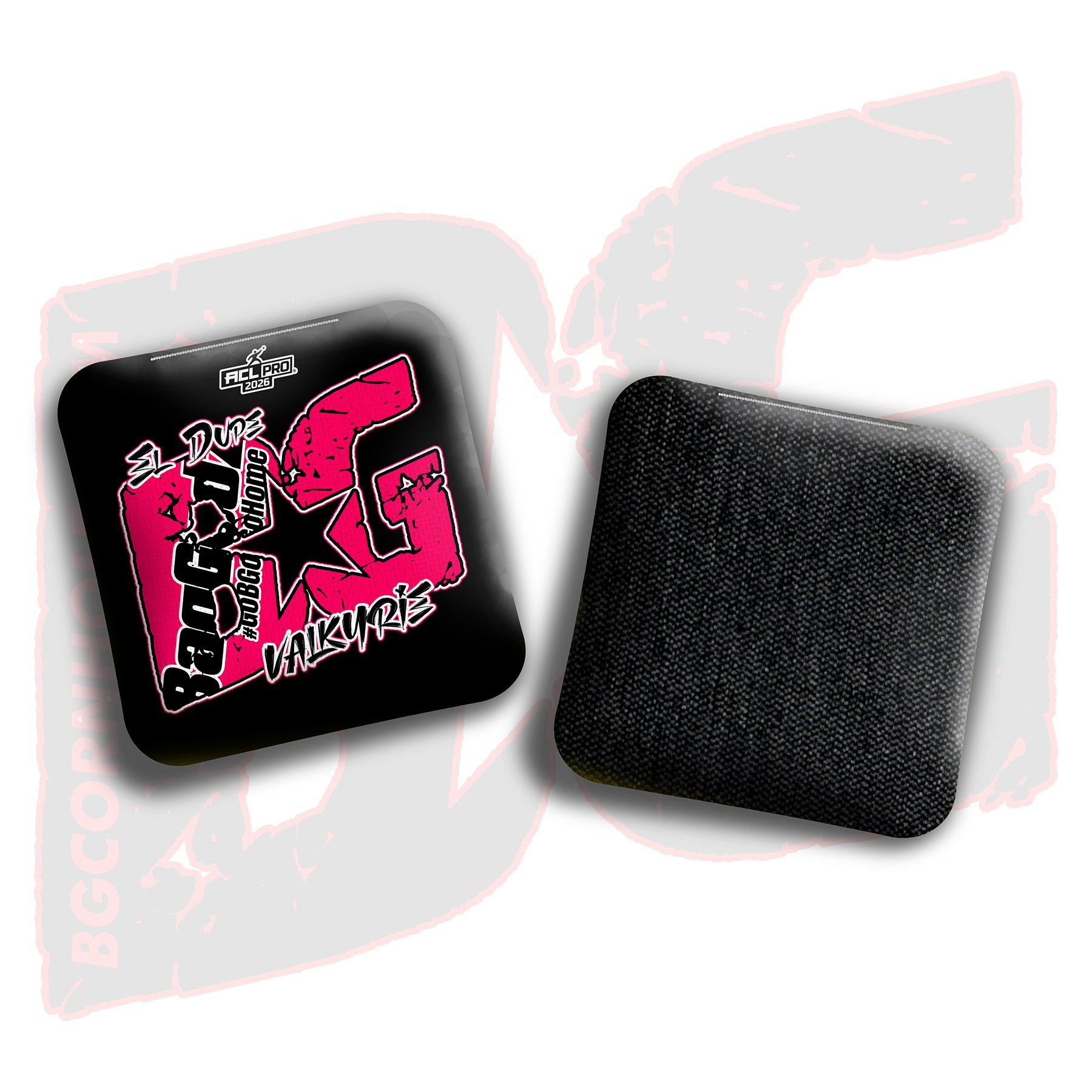 2026 BG Multiple Bag Models  - "Logan Dupler” - ACL Pro Stamped Cornhole Bags - SET OF 4 BAGS