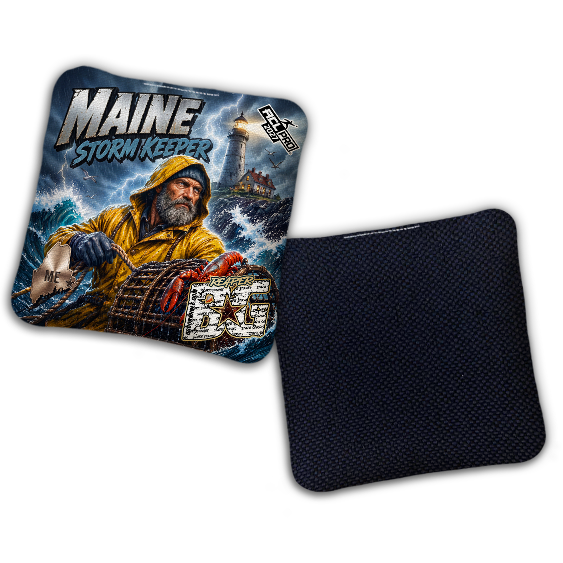 2027 BG Multiple Bag Models "Maine" - ACL Pro Stamped Cornhole Bags