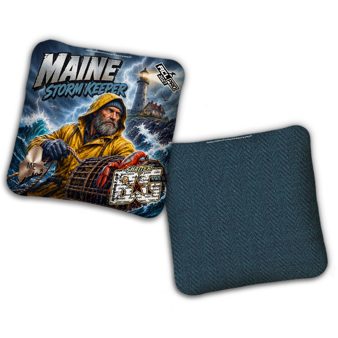 2027 BG Multiple Bag Models "Maine" - ACL Pro Stamped Cornhole Bags