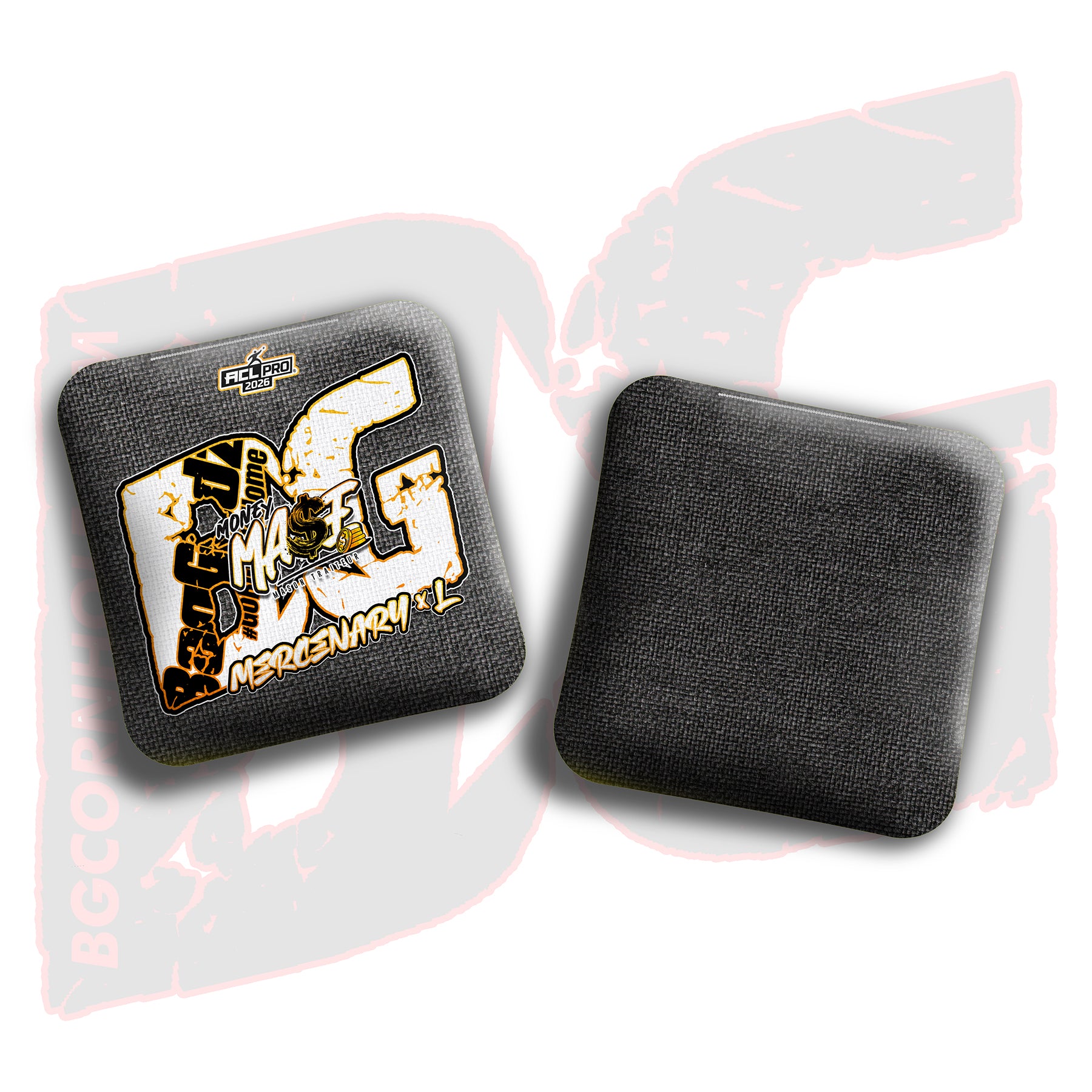 2026 BG Multiple Bag Models  - "Mason Traiteur” - ACL Pro Stamped Cornhole Bags - SET OF 4 BAGS