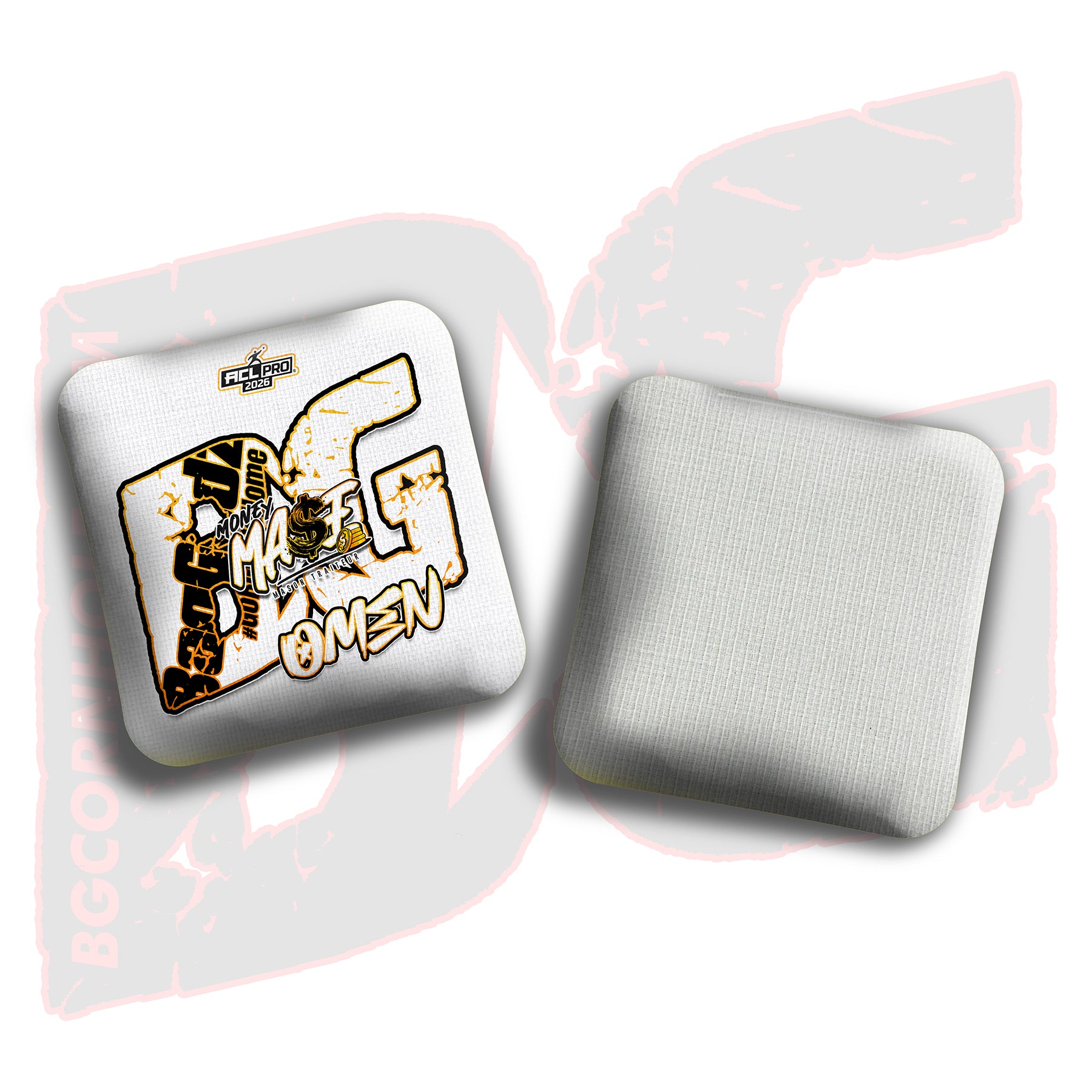 2026 BG Multiple Bag Models  - "Mason Traiteur” - ACL Pro Stamped Cornhole Bags - SET OF 4 BAGS