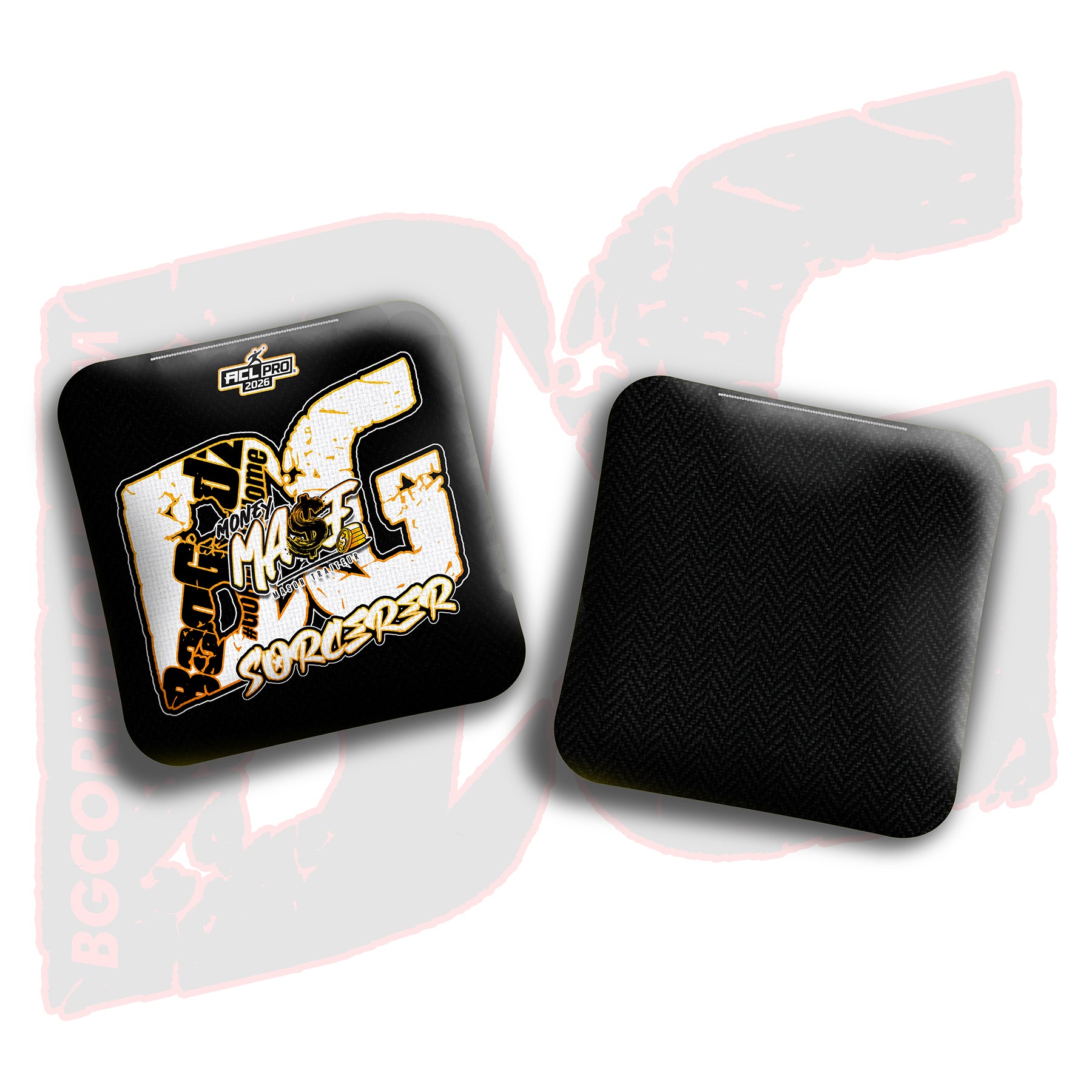 2026 BG Multiple Bag Models  - "Mason Traiteur” - ACL Pro Stamped Cornhole Bags - SET OF 4 BAGS