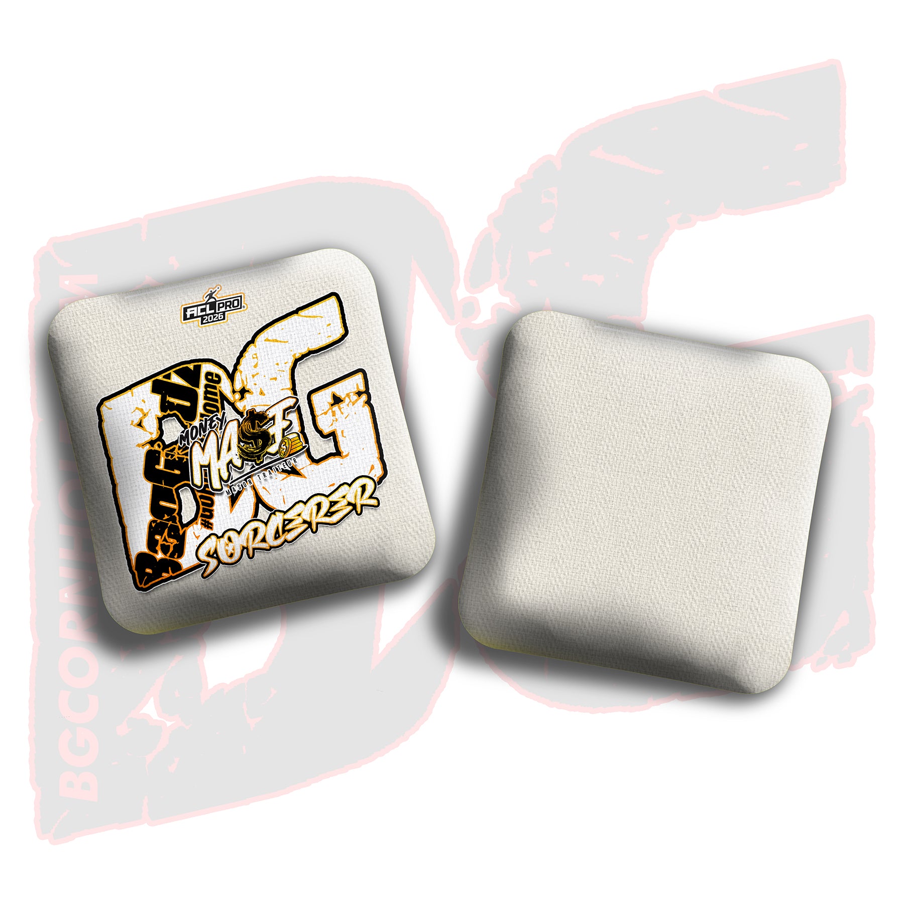 2026 BG Multiple Bag Models  - "Mason Traiteur” - ACL Pro Stamped Cornhole Bags - SET OF 4 BAGS