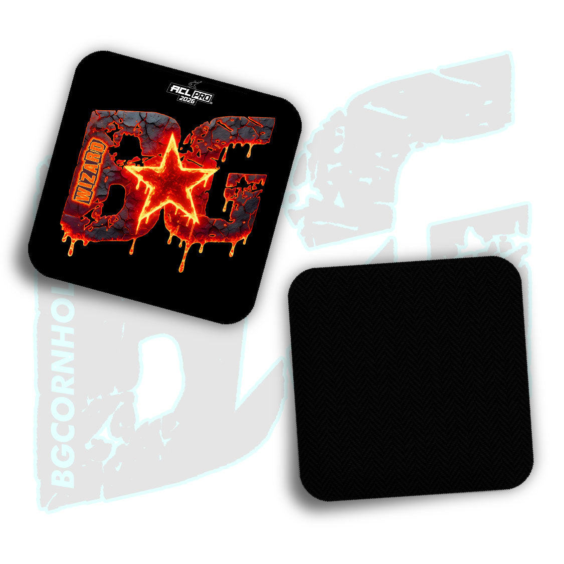 2026 BG Multiple Bag Models "Meltdown" - ACL Pro Stamped Cornhole Bags - SET OF 4 BAGS