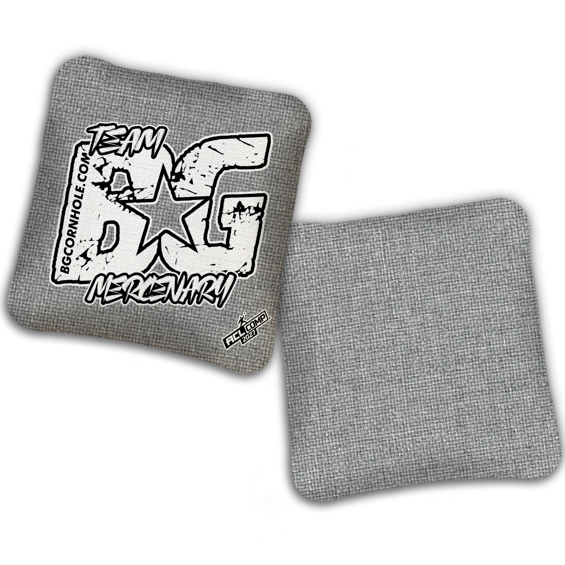 2027 ACL - BG Multiple Bag Models - "Espn Throwback Colormatch" - Comp Stamped Cornhole Bags - SET OF 4 BAGS