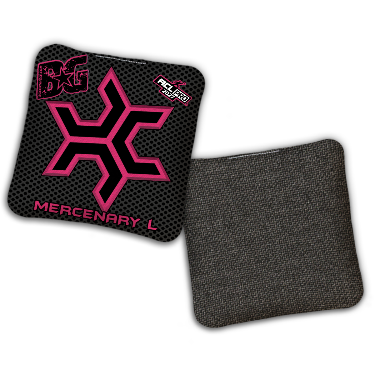2027 Multiple Bag Models  "CaddySack Carbon Fiber” Collab - ACL Pro Stamped Cornhole Bags - SET OF 4 BAGS