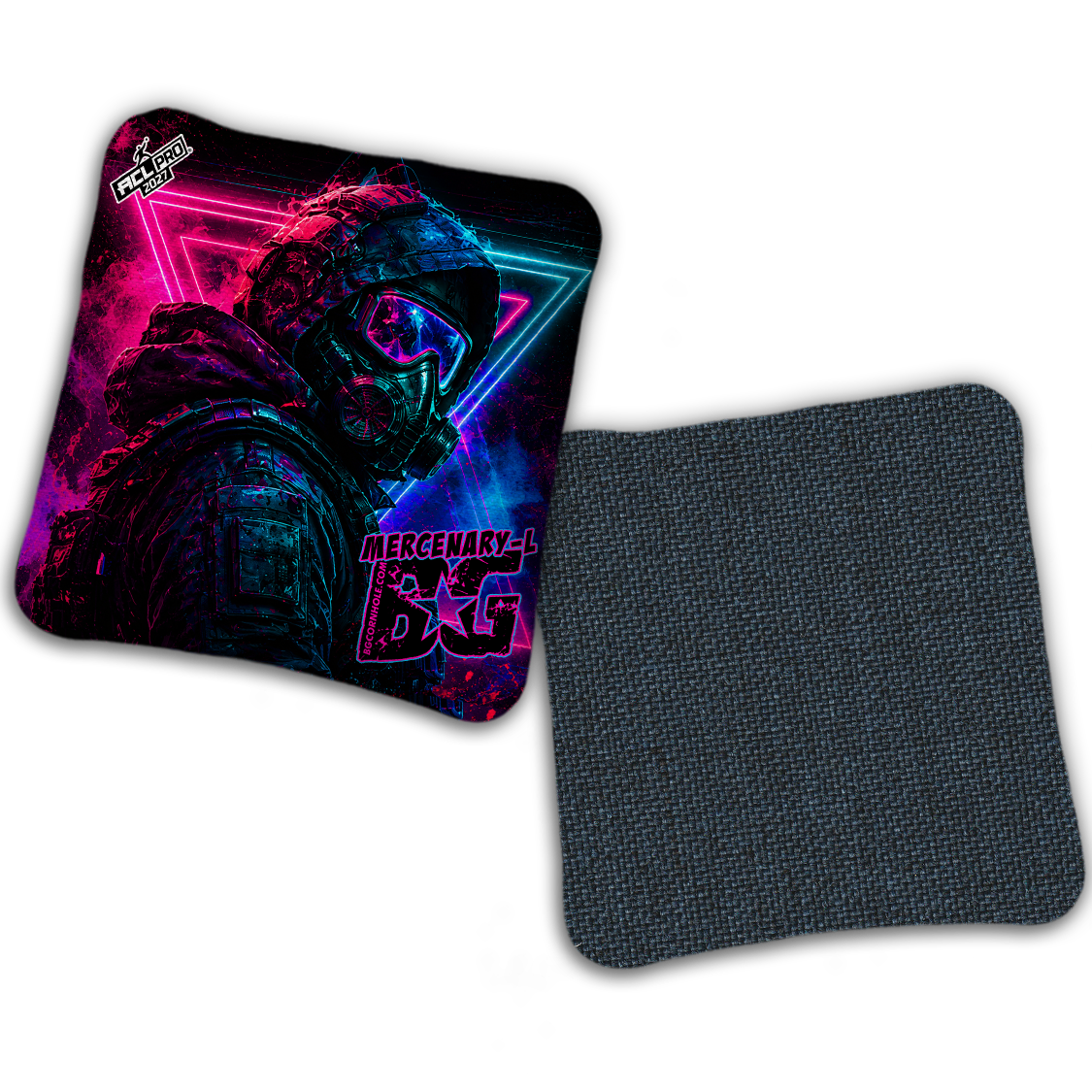 2027 BG Multiple Bag Models "NIGHT PROTOCOL" - ACL Pro Stamped Cornhole Bags - SET OF 4 BAGS