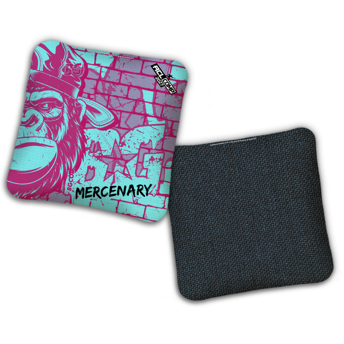 2027 BG Multiple Bag Models - "CONCRETE JUNGLE" - ACL Comp Stamped Cornhole Bags - SET OF 4 BAGS