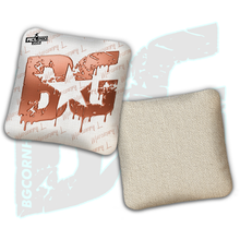 Load image into Gallery viewer, 2026 BG Multiple Bag Models &quot;White Liquid Gold&quot; - ACL Pro Stamped Cornhole Bags - SET OF 4 BAGS