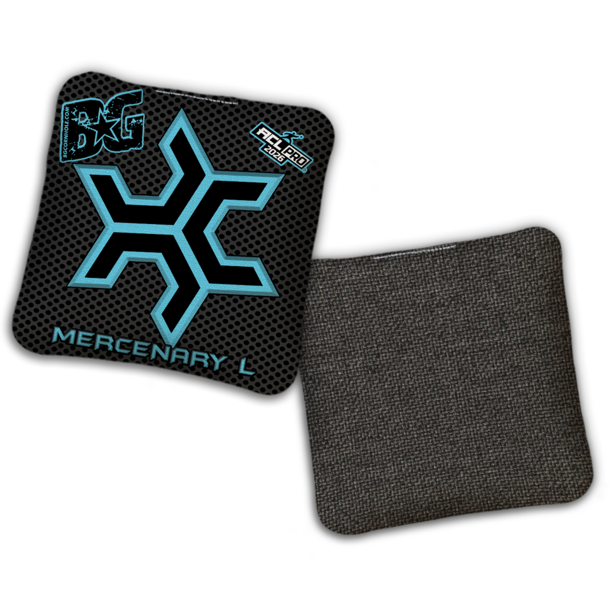 2027 Multiple Bag Models  "CaddySack Carbon Fiber” Collab - ACL Pro Stamped Cornhole Bags - SET OF 4 BAGS