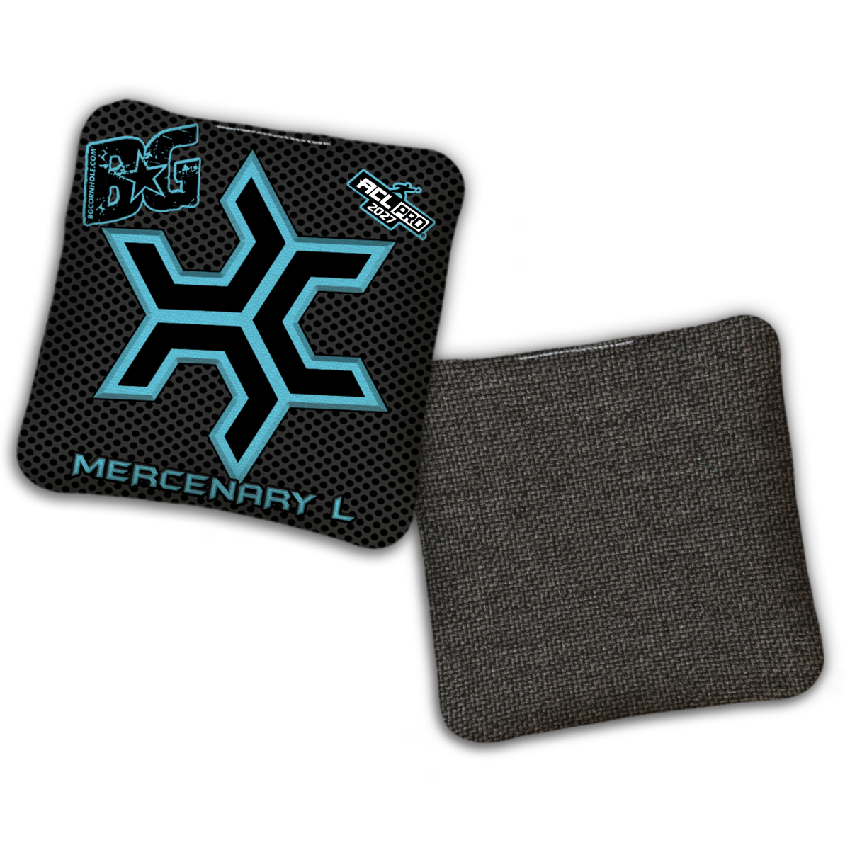 2027 Multiple Bag Models  "CaddySack Carbon Fiber” Collab - ACL Pro Stamped Cornhole Bags - SET OF 4 BAGS