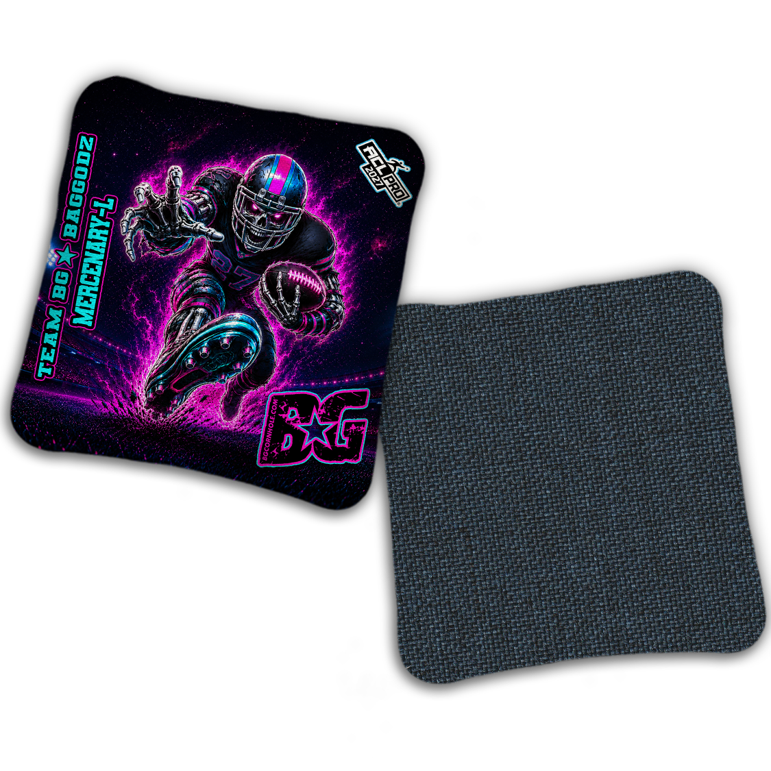 2027 BG Multiple Bag Models "FINAL DRIVE" - ACL Pro Stamped Cornhole Bags - SET OF 4 BAGS