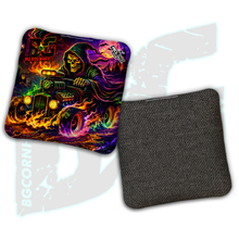Load image into Gallery viewer, 2026 BG Multiple Bag Models "Reaper's Ride" - ACL Pro Stamped Cornhole Bags - SET OF 4 BAGS