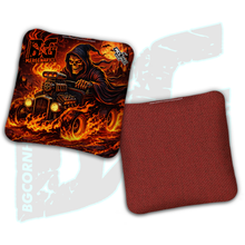 Load image into Gallery viewer, 2026 BG Multiple Bag Models "Reaper's Ride" - ACL Pro Stamped Cornhole Bags - SET OF 4 BAGS