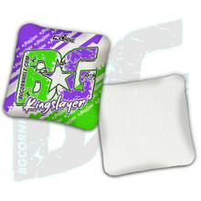 Load image into Gallery viewer, BG Multiple Bag Models - "BagGodz Rally" - 4" ACL Mini Stamped Cornhole Bags- Set of 4 Bags