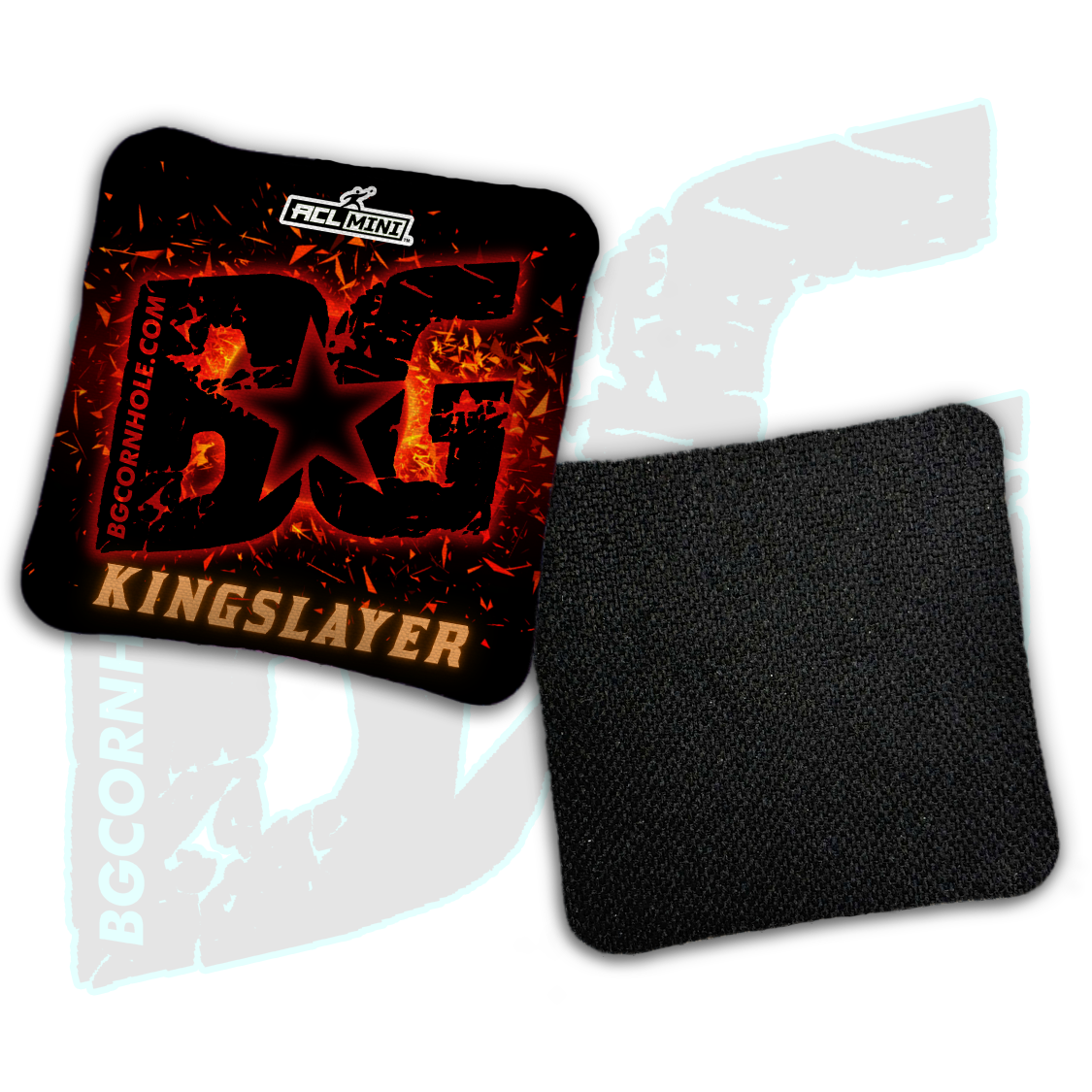 BG Multiple Bag Models - "Pixels" - 4" ACL Mini Stamped Cornhole Bags- Set of 4 Bags