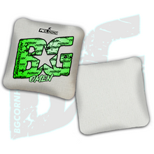 Load image into Gallery viewer, BG Multiple Bag Models - "PettySzn" - 4" ACL Mini Stamped Cornhole Bags- Set of 4 Bags