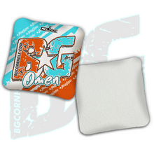 Load image into Gallery viewer, BG Multiple Bag Models - "BagGodz Rally" - 4" ACL Mini Stamped Cornhole Bags- Set of 4 Bags