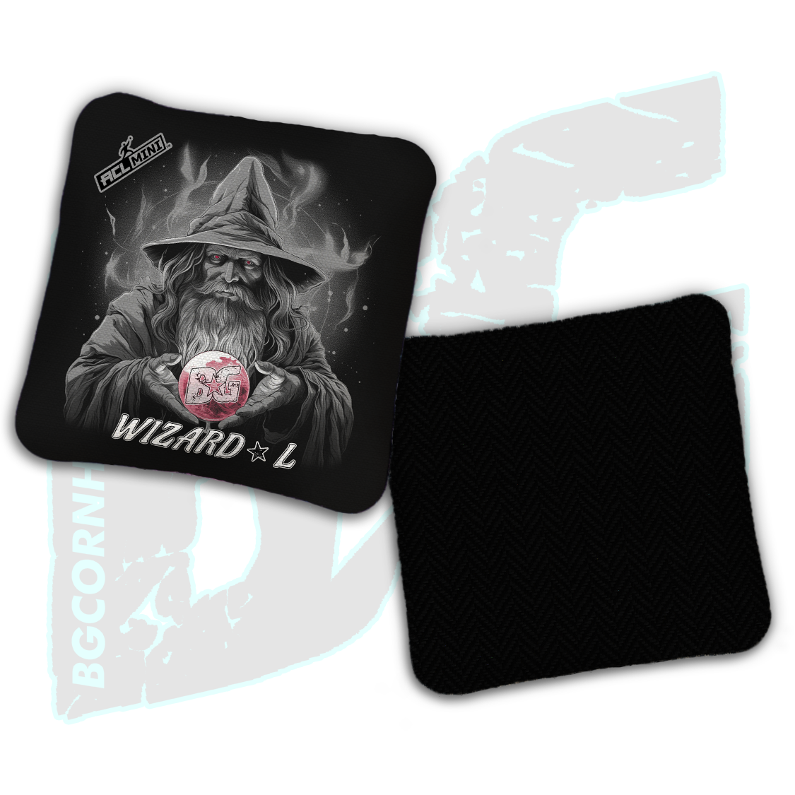 BG Wizard L 4" Mini Cornhole Bags - “Wizard Crystal" - Set of 4 Bags