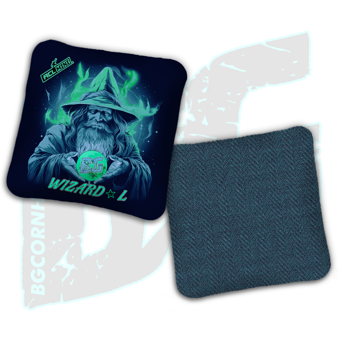 BG Wizard L 4" Mini Cornhole Bags - “Wizard Crystal" - Set of 4 Bags