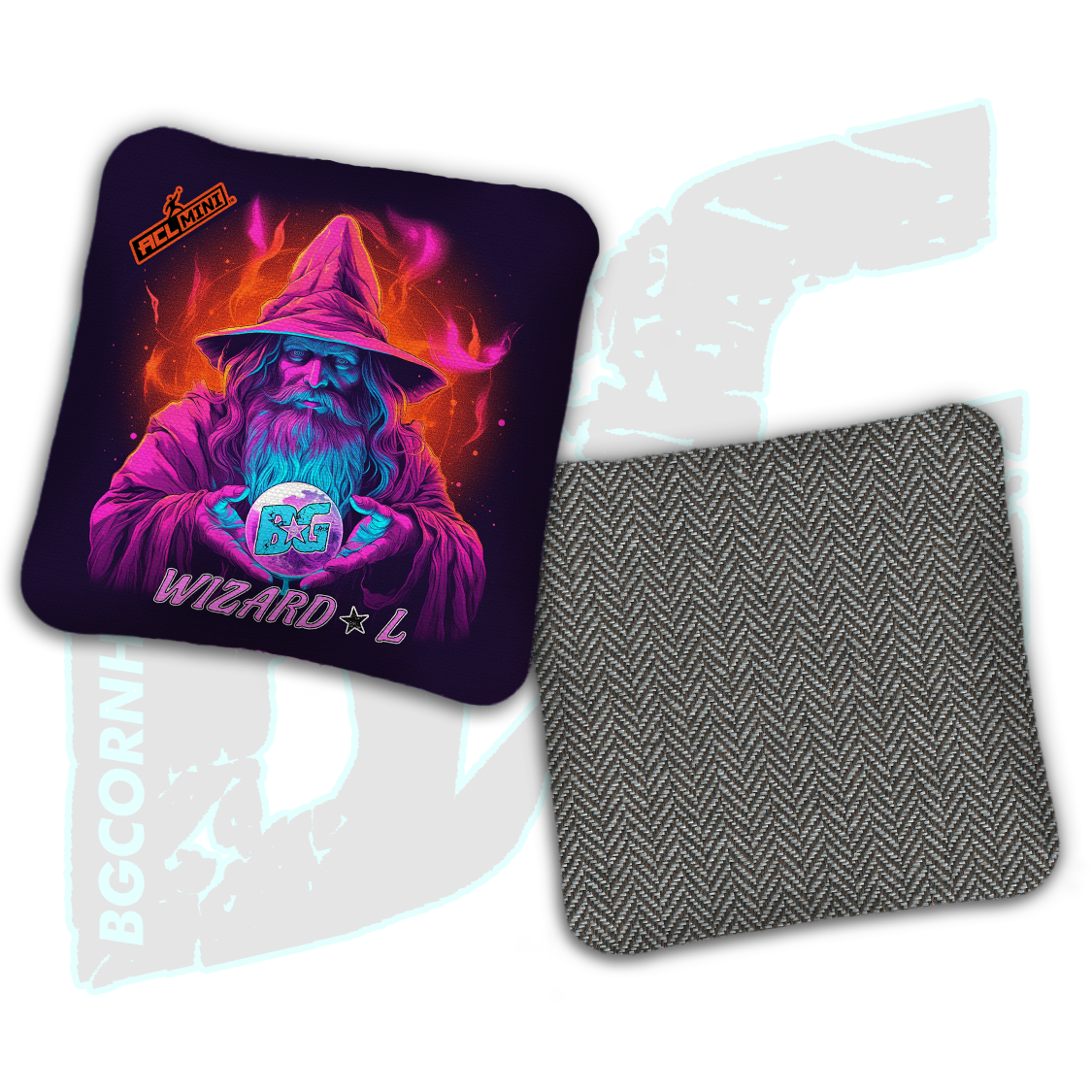 BG Wizard L 4" Mini Cornhole Bags - “Wizard Crystal" - Set of 4 Bags