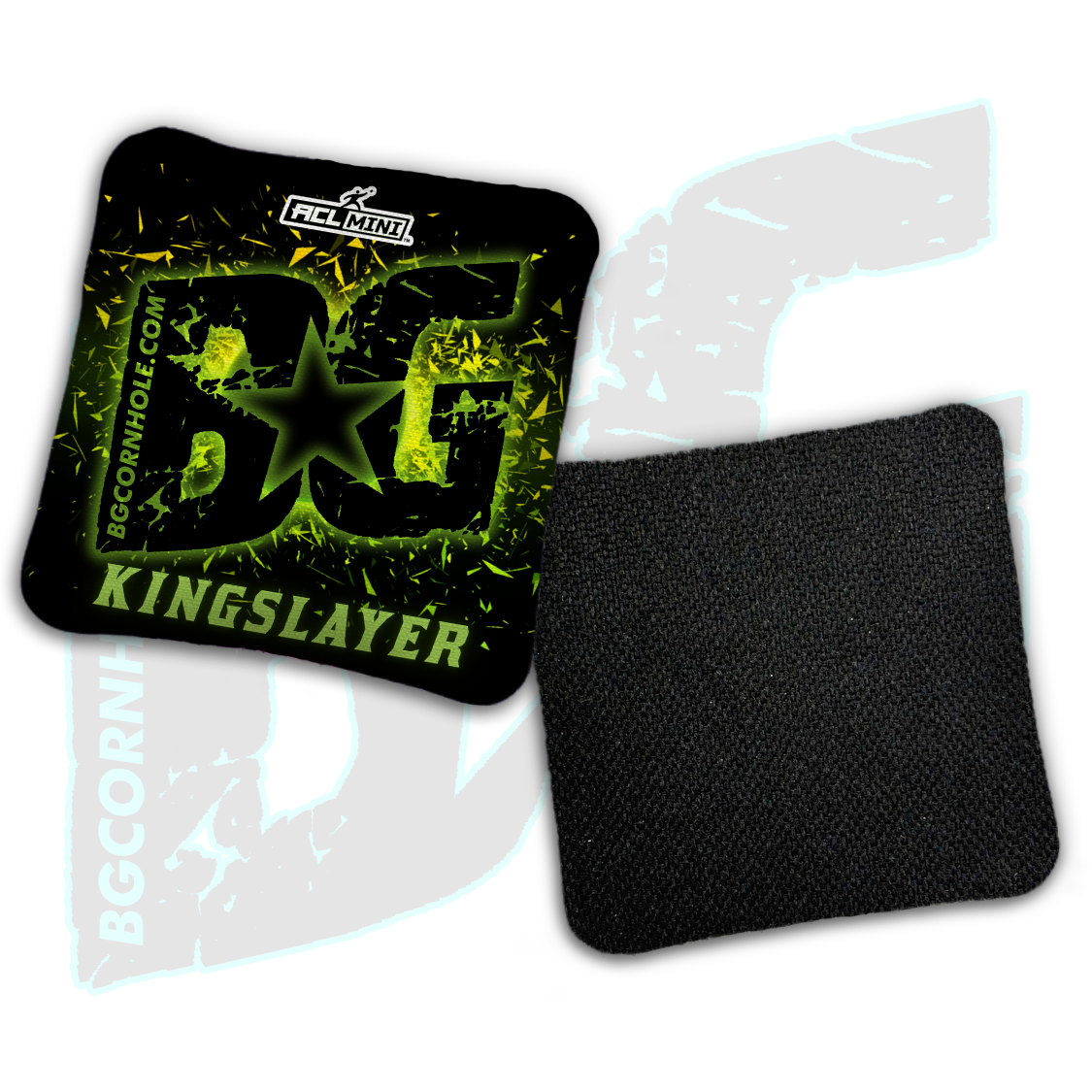 BG Multiple Bag Models - "Pixels" - 4" ACL Mini Stamped Cornhole Bags- Set of 4 Bags