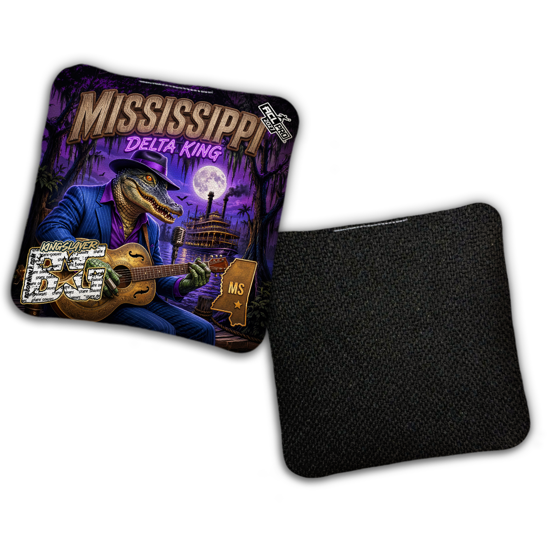 2027 BG Multiple Bag Models "Mississippi" - ACL Pro Stamped Cornhole Bags