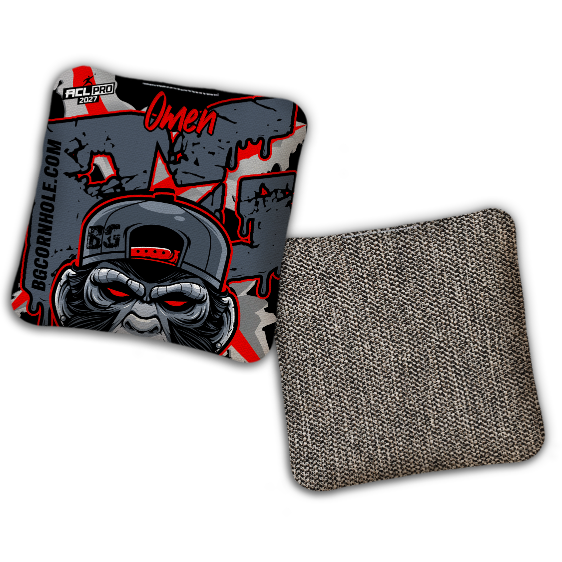 2027 BG Multiple Bag Models "MONKEY BUSINESS" - ACL Pro Stamped Cornhole Bags - SET OF 4 BAGS