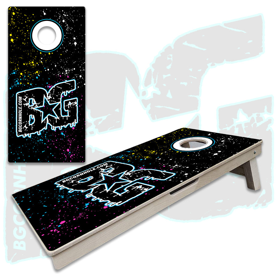BG "Black Mutli Splatter" Boards - Elite Model