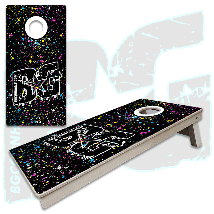 BG "Black Mutli Splatter" Boards - Elite Model