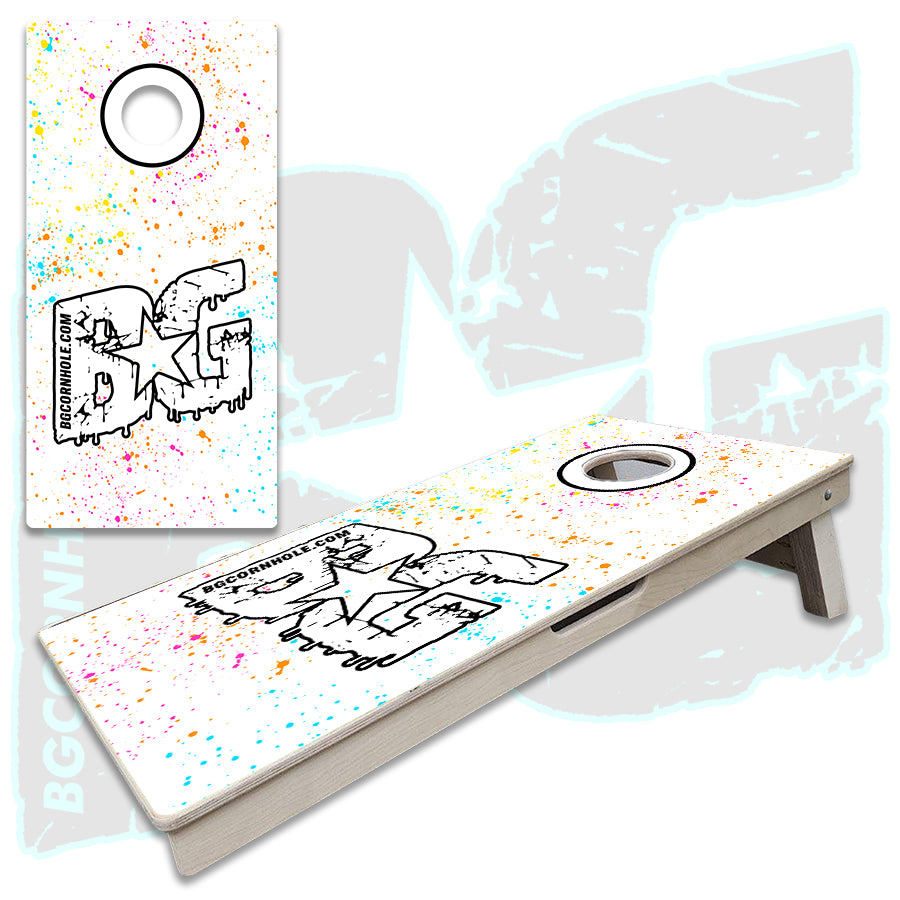 BG "White Mutli Splatter" Boards - Elite Model
