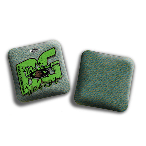 2026 BG Multiple Bag ModelsNew England Woodchucks - ACL Pro Stamped Cornhole Bags - SET OF 4 BAGS