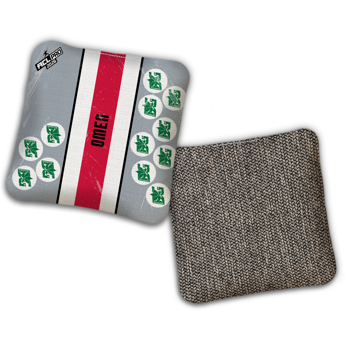 2026 BG "O-H-I-O" - ACL Pro Stamped Cornhole Bags - SET OF 4 BAGS