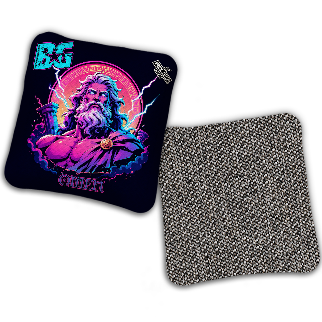 2027 BG Multiple Models “Divine Reign" - ACL Pro Stamped Cornhole Bags - SET OF 4 BAGS