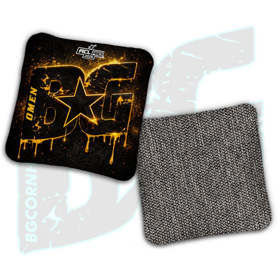 2026 BG Multiple Bag Models "Icy Drip" - ACL Pro Stamped Cornhole Bags - SET OF 4 BAGS