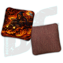 Load image into Gallery viewer, 2026 BG Multiple Bag Models "Reaper's Ride" - ACL Pro Stamped Cornhole Bags - SET OF 4 BAGS