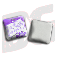 Load image into Gallery viewer, BG Multiple Bag Models - &quot;Drip&quot; - 4&quot; ACL Mini Stamped Cornhole Bags- Set of 4 Bags