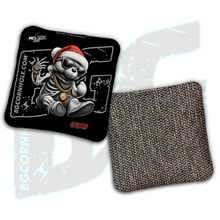 Load image into Gallery viewer, 2026 BG Multiple Bag Models &quot;Santa Skeleton Bear&quot; - ACL Pro Stamped Cornhole Bags - SET OF 4 BAGS