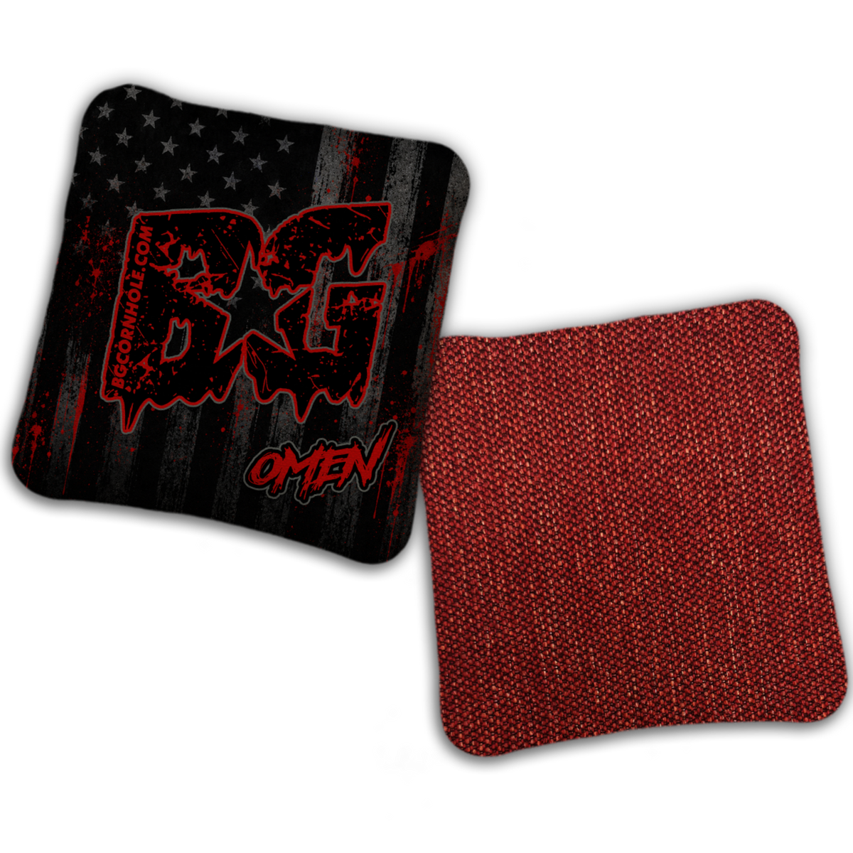 UNSTAMPED - BG Multiple Bag Models "AMERICAN GRIT" - Cornhole Bags - SET OF 4 BAGS