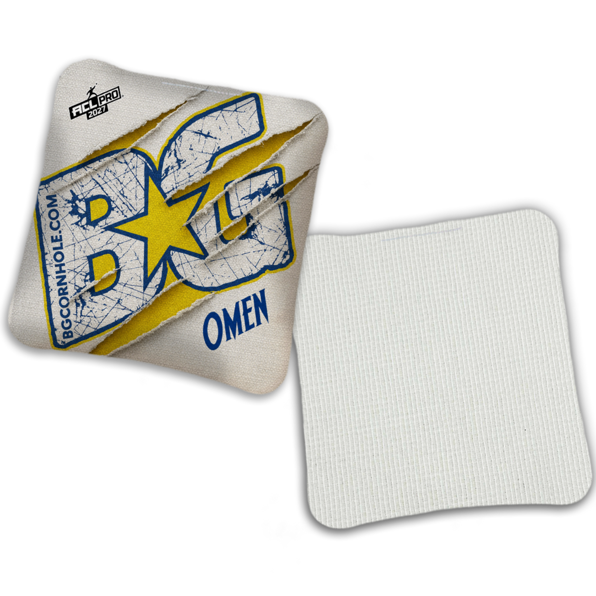 2027 ACL - BG Multiple Bag Models "Triple Crown Heros” Collab - ACL Pro Stamped Cornhole Bags - SET OF 4 BAGS