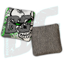 Load image into Gallery viewer, Limited Edition 2026 BG Multiple Bag Models "Peeking Skull" - ACL Pro Stamped Cornhole Bags - SET OF 4 BAGS