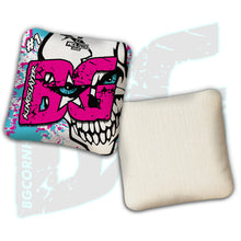 Load image into Gallery viewer, Limited Edition 2026 BG Multiple Bag Models "Peeking Skull" - ACL Pro Stamped Cornhole Bags - SET OF 4 BAGS